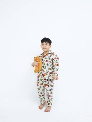 Floral Chill print winter cotton kids wear