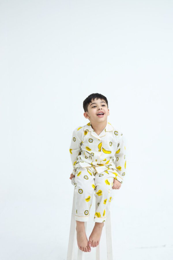 Banana Party print winter cotton kids wear