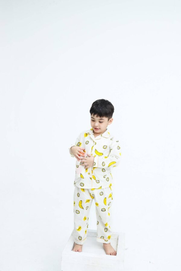 Banana Party print winter cotton kids wear