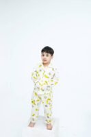 Banana Party print winter cotton kids wear