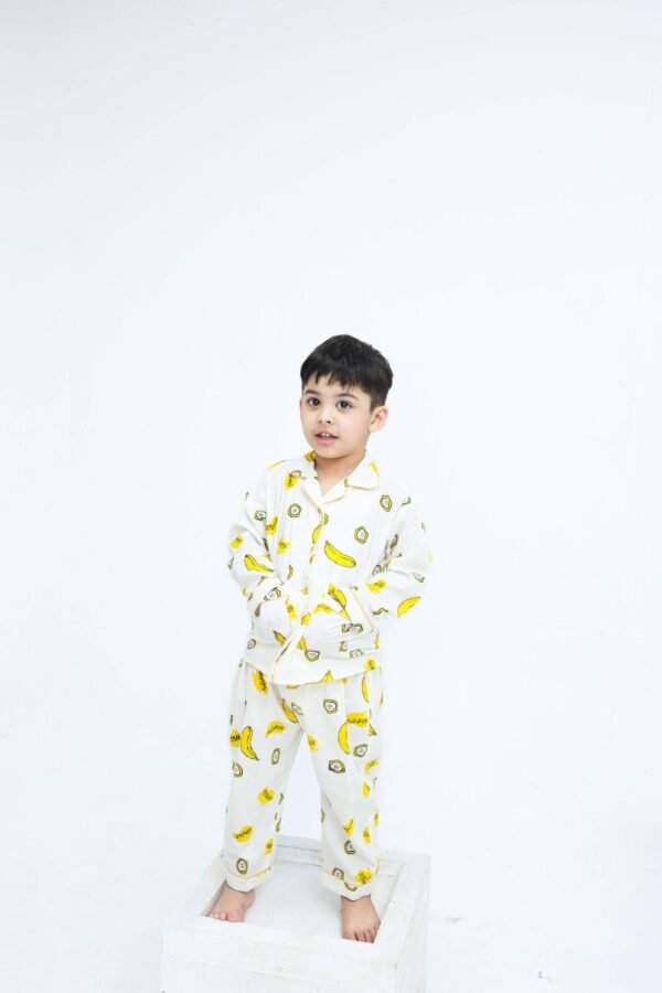 Banana Party print winter cotton kids wear