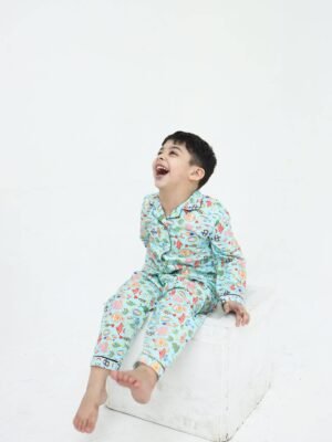 Fishy Fun print winter cotton kids wear