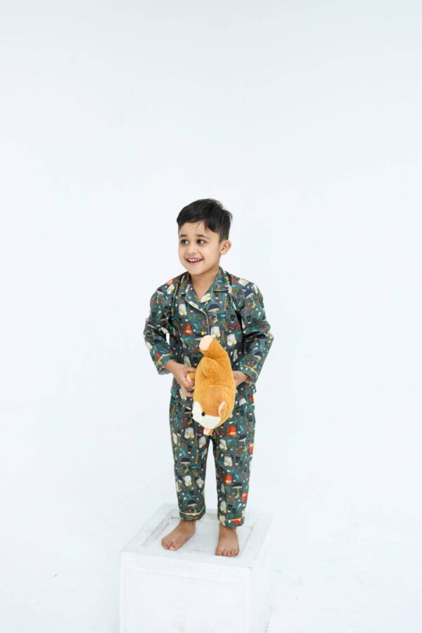 Noodle Nest print winter cotton kids wear