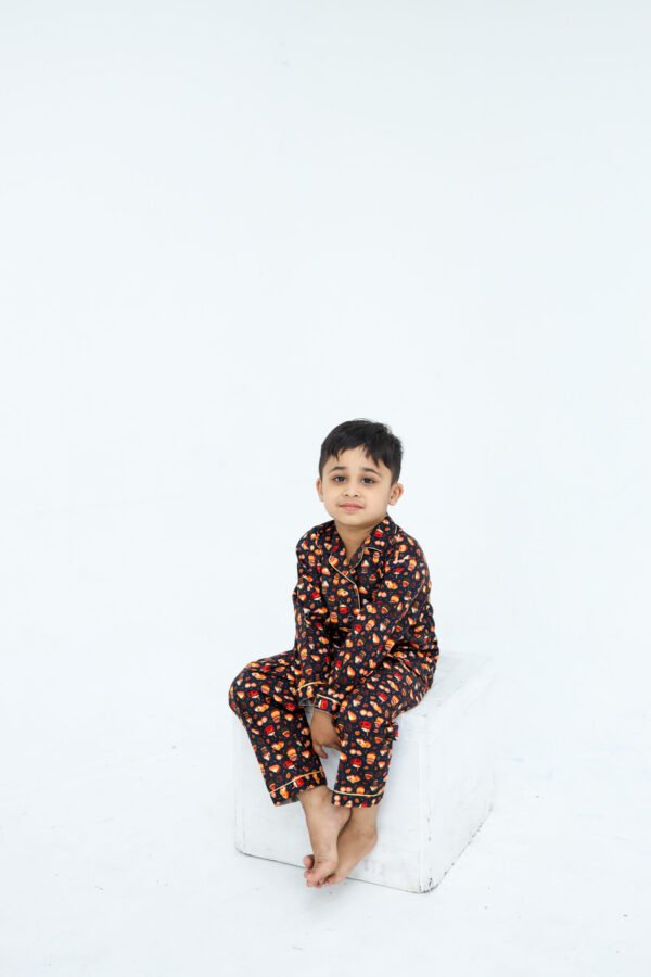 food print winter cotton kids wear