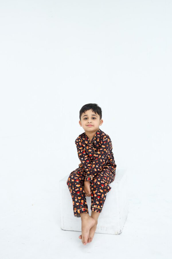 food print winter cotton kids wear