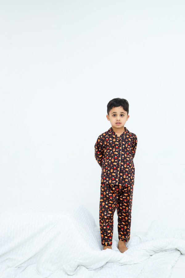 food print winter cotton kids wear